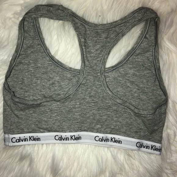 Calvin Klein Grey Bralette - Picture 2 of 2